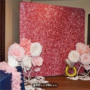 Custom made pink and white paper roses & peonies